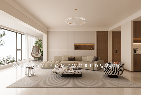 玉溪装修-万科五街坊现代风183²