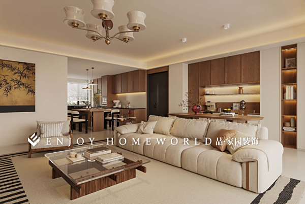 玉溪装修-金科九璋 168㎡中古风