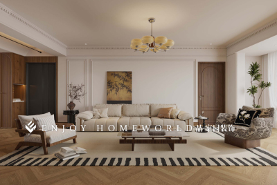 玉溪装修-临岸三千城千澜园175²中古风