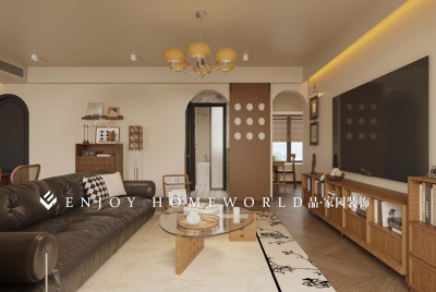 玉溪装修-金科星辰中古风128㎡ 