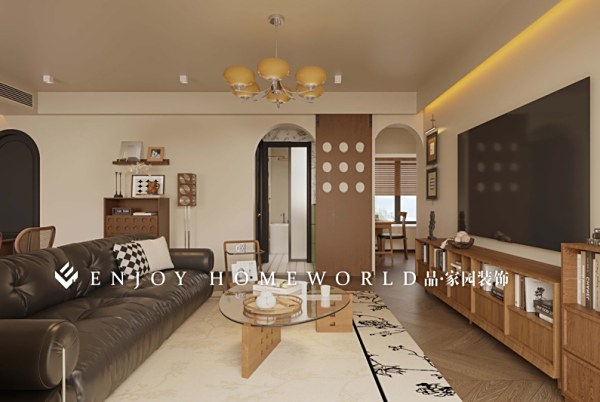 玉溪装修-金科星辰中古风128㎡ 