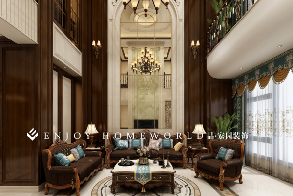 通海装修-通海七街自建房280㎡ 美式 