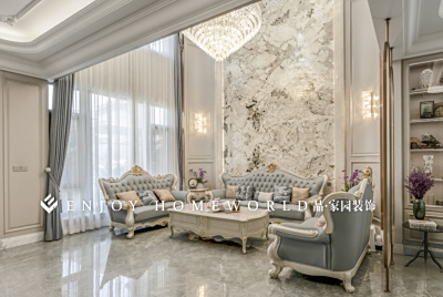 实景-江川星云湖畔法式别墅