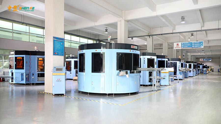 全自動伺服印刷機系列設備裝配調試中心