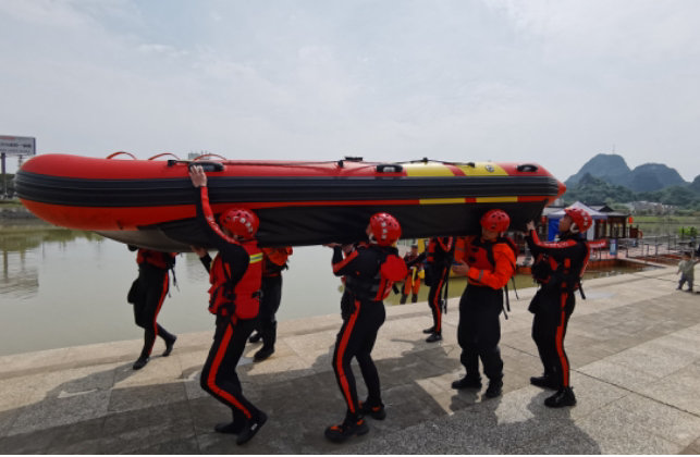 急流水域救援课程