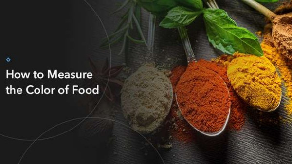 如何测量食物的颜色