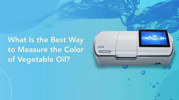 测量植物油颜色的更好方法是什么？