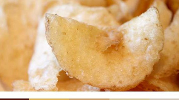 用于薯片分析的分光色度仪和颜色标准参考表