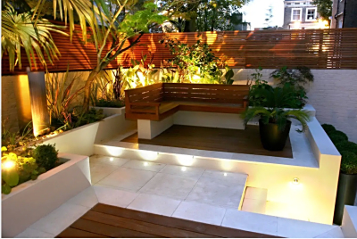 灯光之美，花园星火