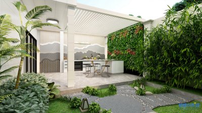 简欧风格小庭院