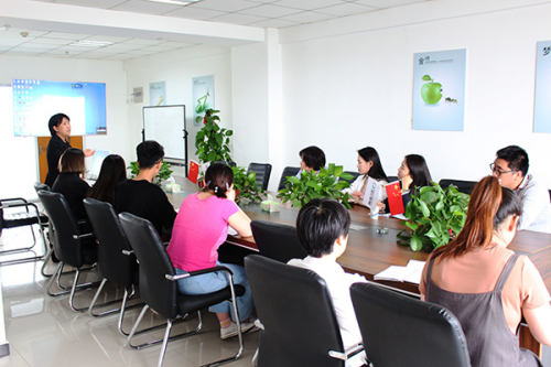 北京中企潤(rùn)林控股集團(tuán)劉總一行蒞臨創(chuàng)元教育參觀交流