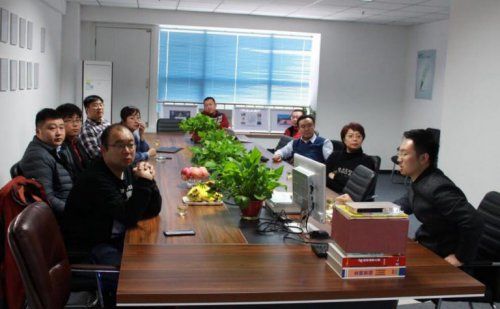 石家莊財(cái)經(jīng)商貿(mào)學(xué)校梁校長(zhǎng)一行蒞臨創(chuàng)元教育參觀交流