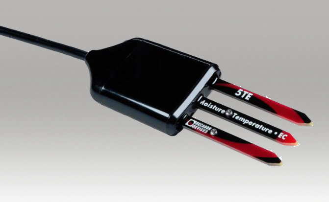 5TE soil moisture temperature conductivity sensor