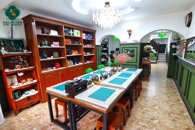 皮卿艺术手工皮具线下培训教学环境