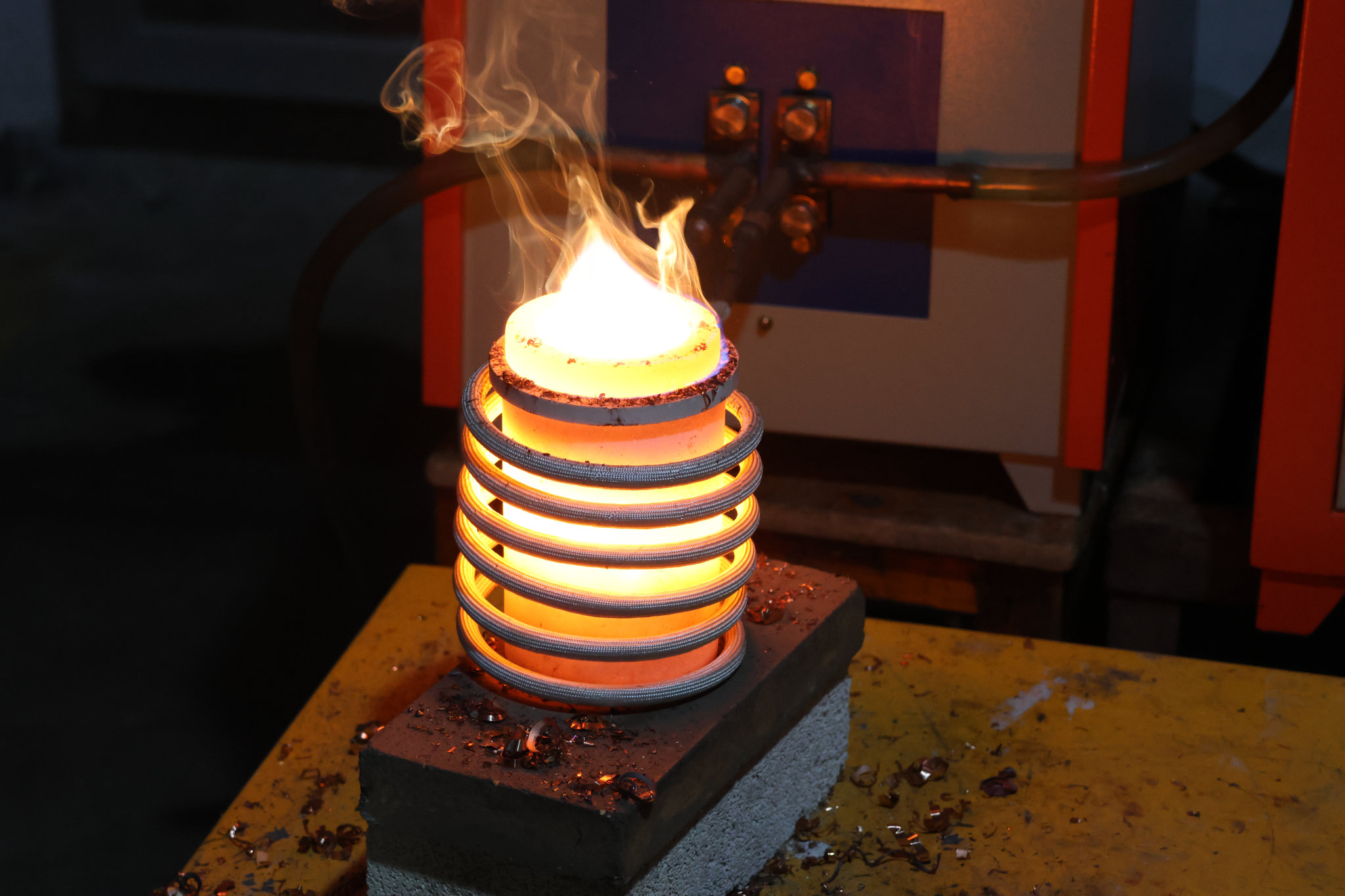 感應加熱淬火硬度不夠的原因