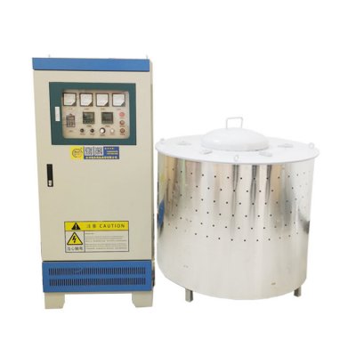Circular aluminum melting furnace