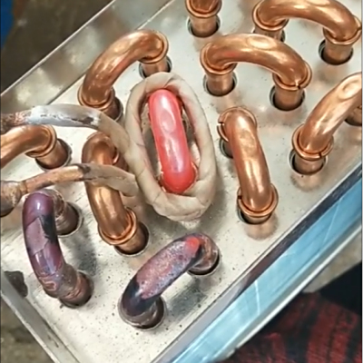 空调冷凝器焊接