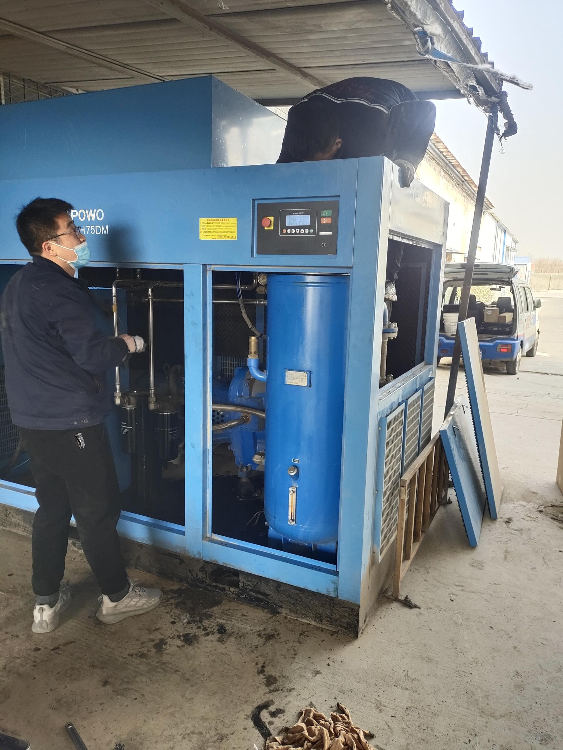 化工行业使用空压机时需要注意的地方