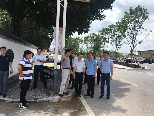 省通信管理局局长熊觉非赴于都长征出发地纪念园调研