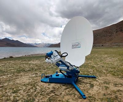 AKD-P06U-AP频段0.6米偏馈高通量卫星便携站