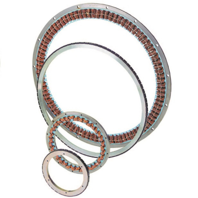 薄环型大中空内径无框力矩电机