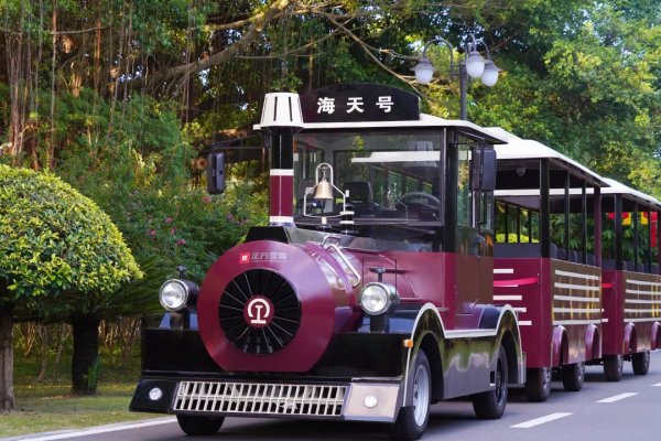 香山湖公园、海天公园惊现「观光小火车」