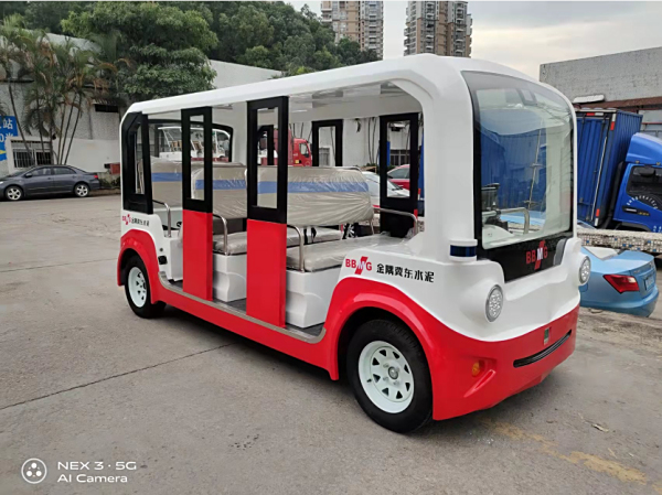 升级版无人驾驶观光车发货