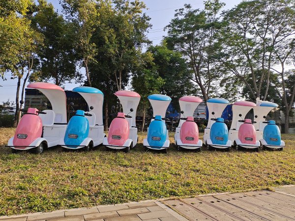 景区智能扫码代步车助力北京奥林匹克森林公园