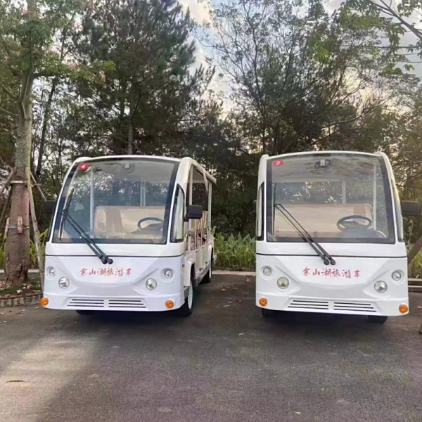 观光车助力河池景区