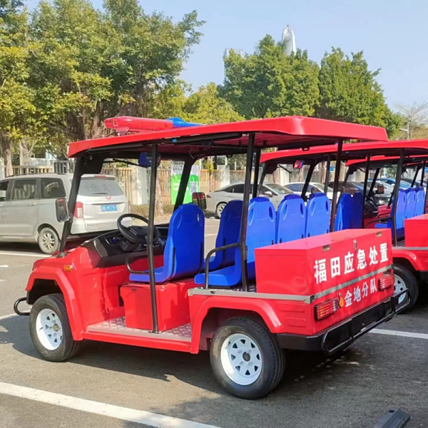 巡逻车助力福田体育公园