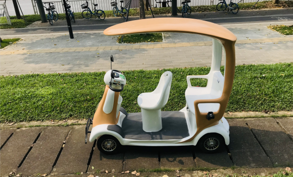 码住这款代步车   景区流量之王    智能景区代步车就选傲虎