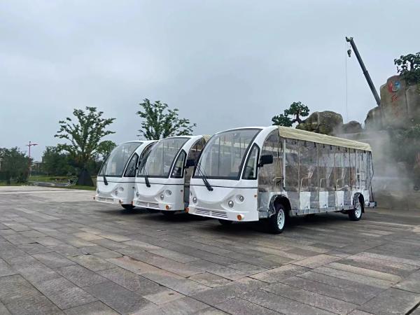 景区观光巴士仙气飘飘 傲虎与某公园成功合作案例  