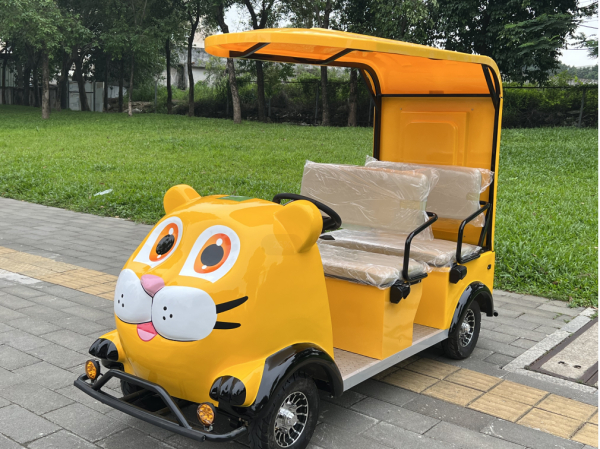 景区智能代步车   3D胖胖虎全新亮相