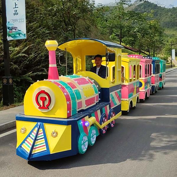 傲虎小火车落户深圳公园