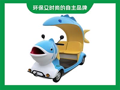 景区智能扫码3座代步车