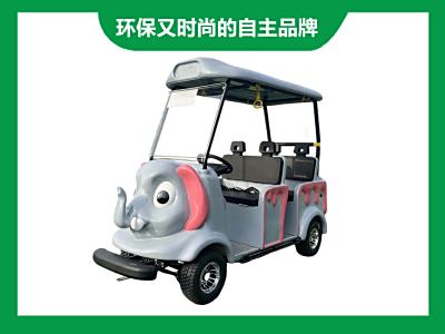 景区4座卡通大象墩墩电动代步车