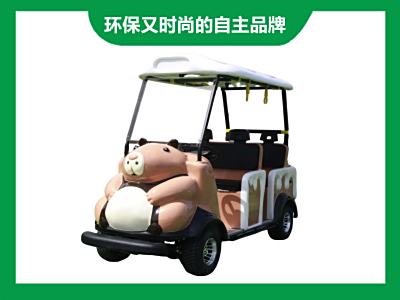 景区4座卡通卡皮巴拉电动代步车