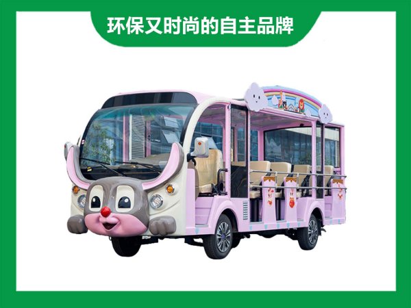 傲虎工厂定制卡通观光车已顺利交付客户
