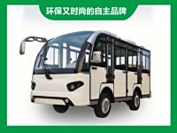 11座封闭观光车