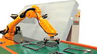 ROBOT-WG箍筋机械手自动收集系统