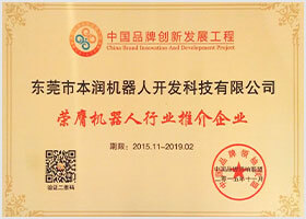 Chinese brand innovation and development project