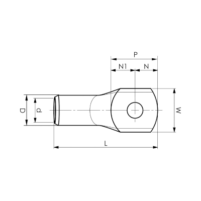 KRF型管型端子 (NS)