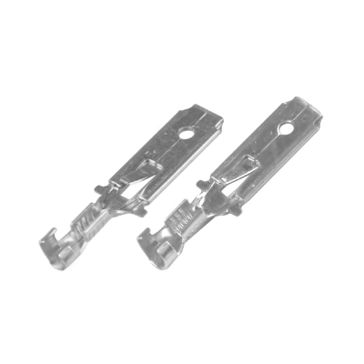 带锁扣式公扁形端子 