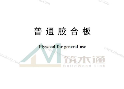 国家行业标准《普通胶合板GB/T 9846-2015》