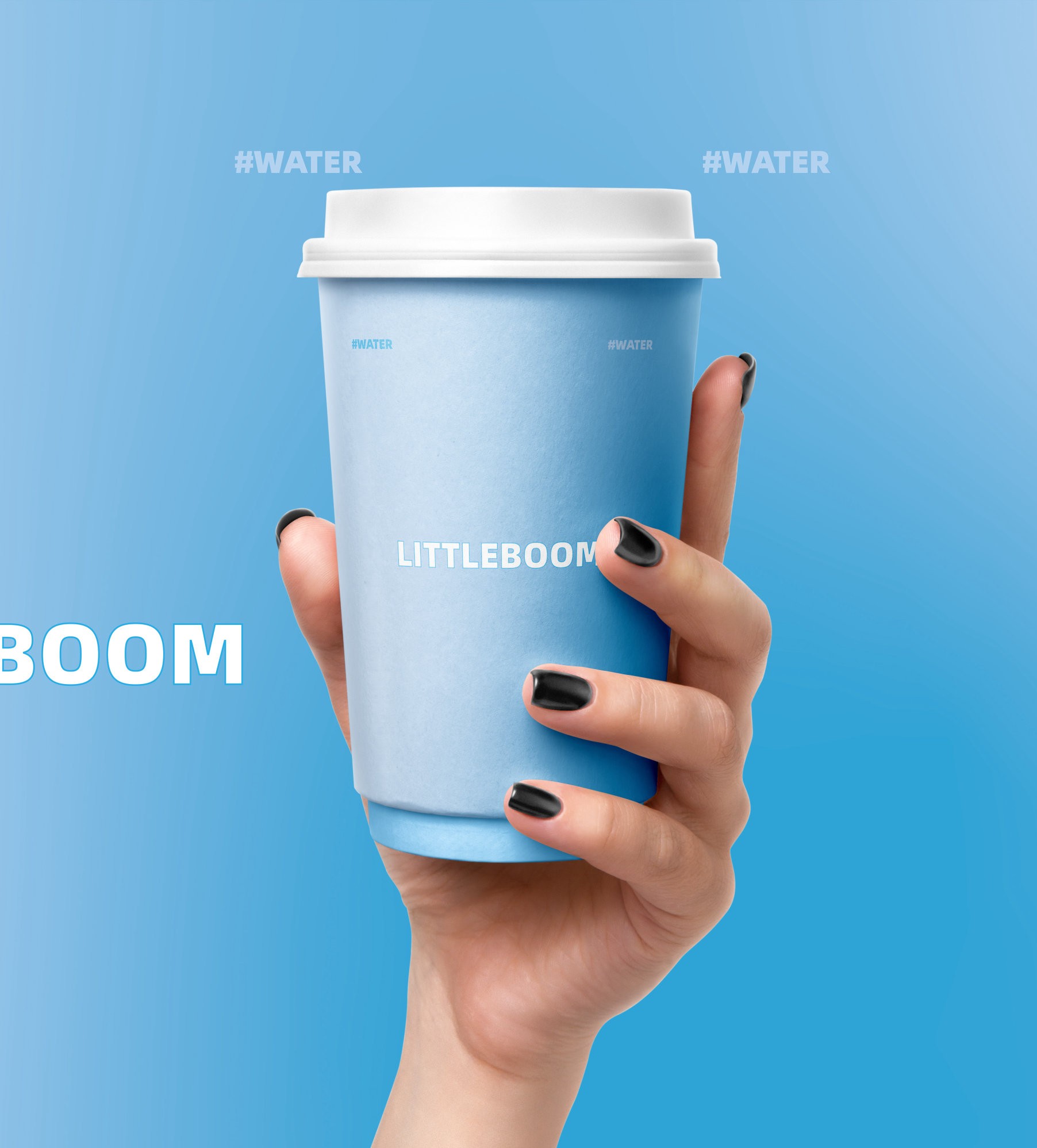 Foam printing paper cup/littleboompackaging/paper cup/bobatea cup/Environmental friendly/hot cup/coffee cup