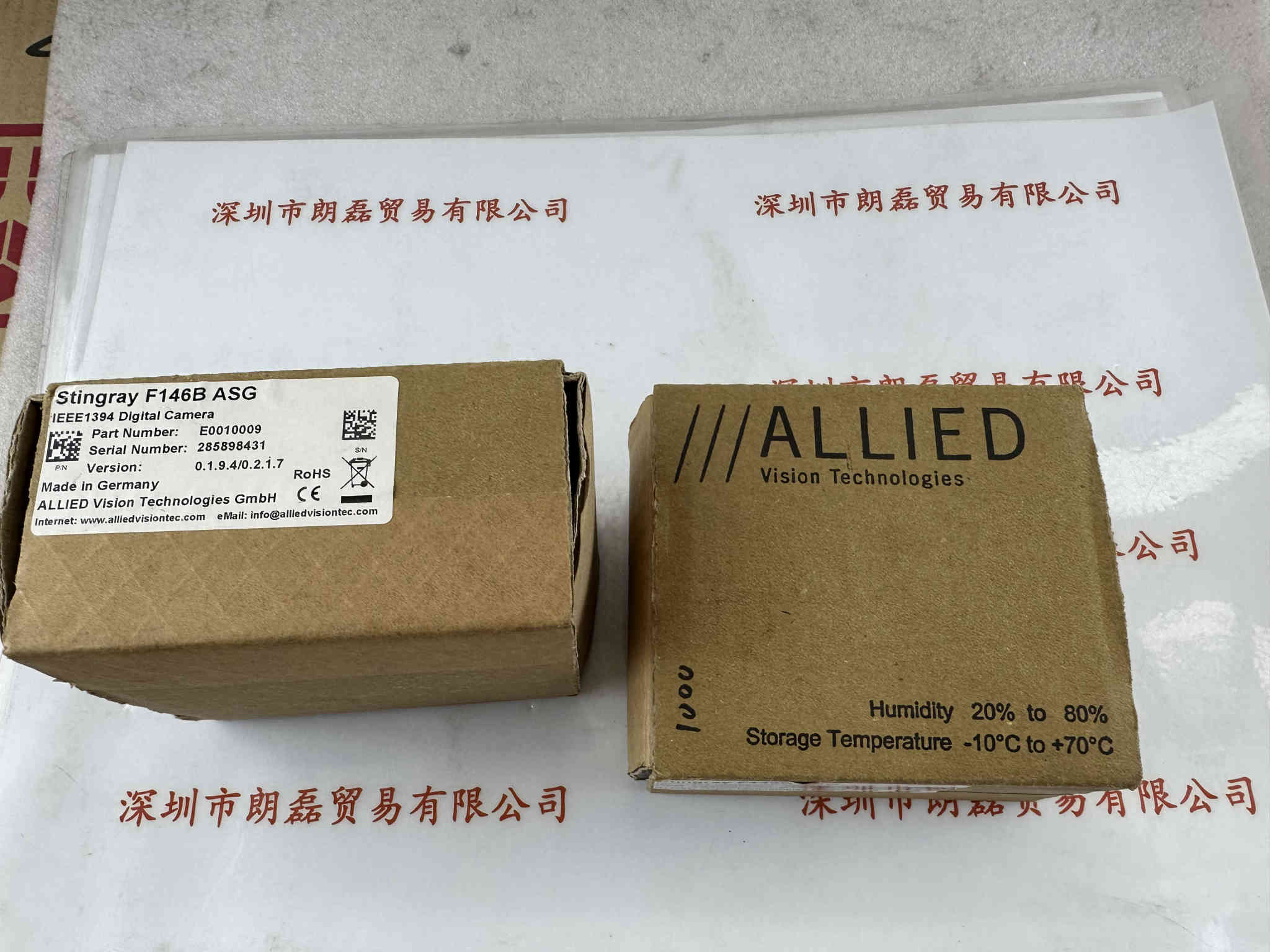AVT瑷茘德 Stingray F-146B ASG  工业相机