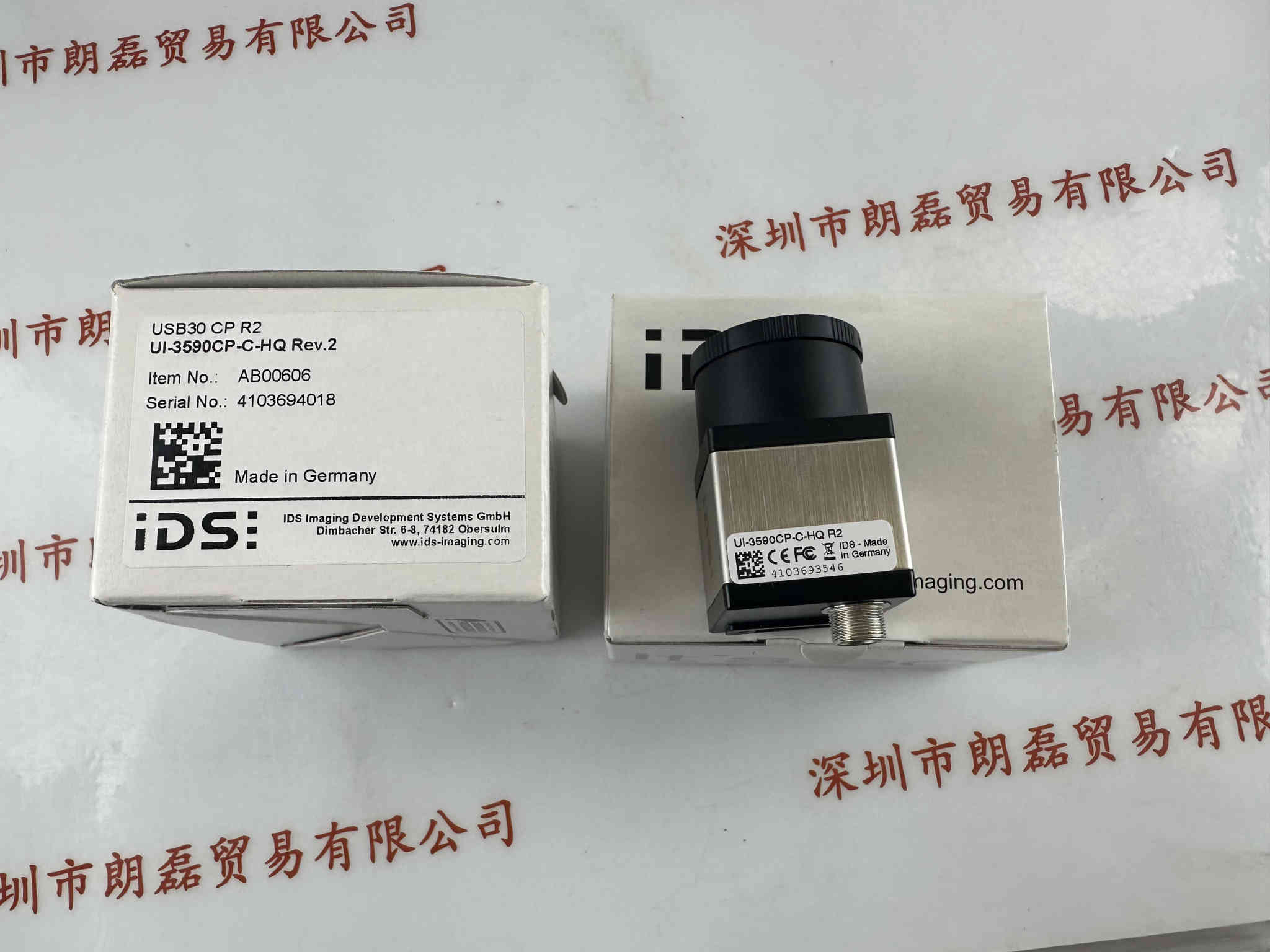 IDS爱迪思  UI-3590CP-C-HQ Rev.2  工业相机