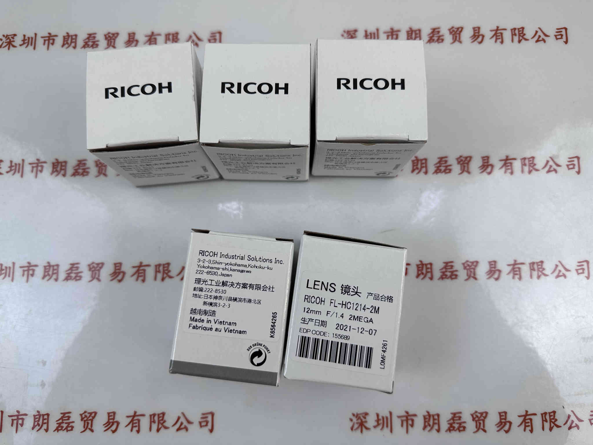 RICOH理光  FL-HC1214-2M  工业镜头