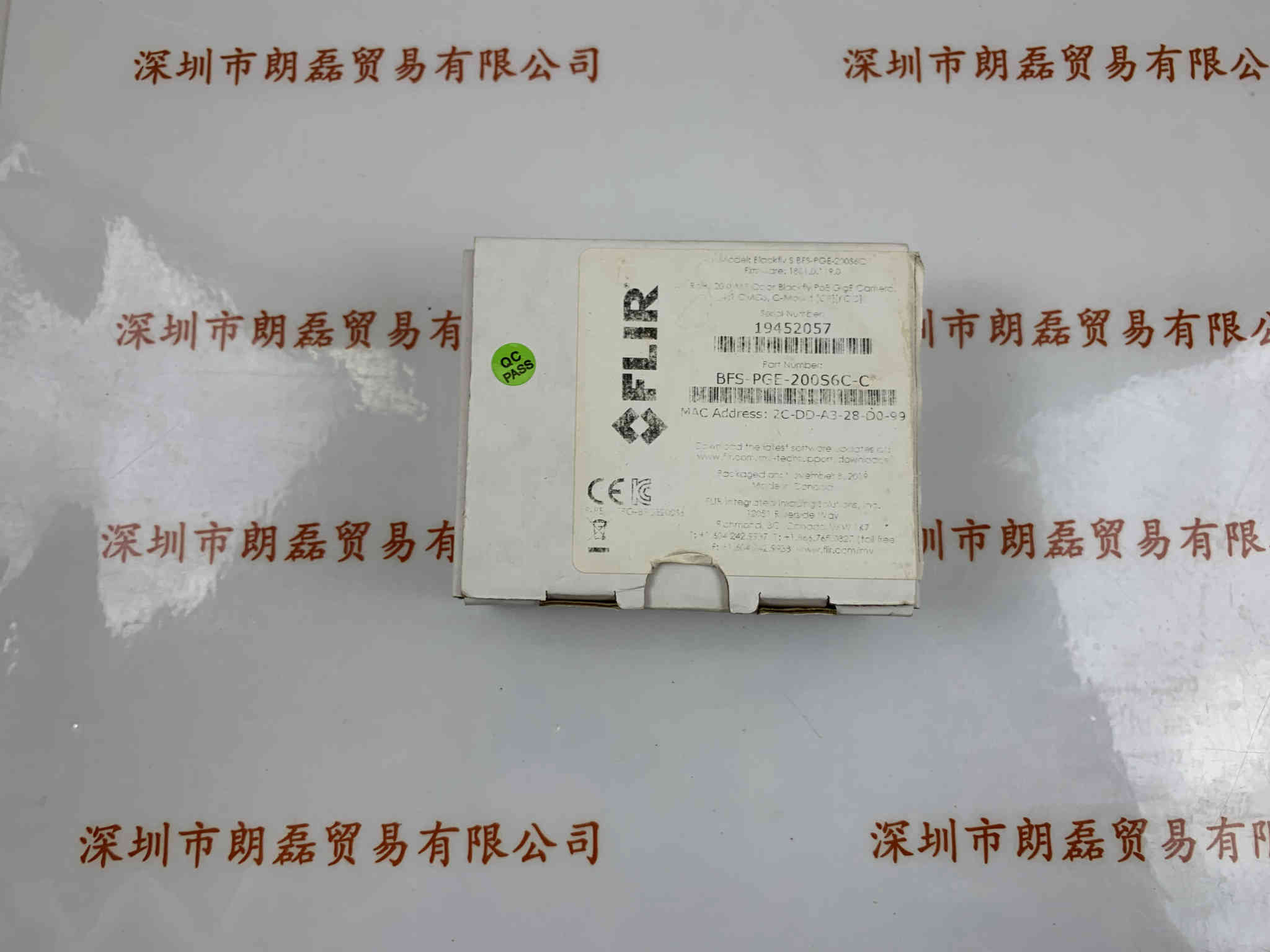 FLIR菲力尔  BFS-PGE-200S6C-C  工业相机 