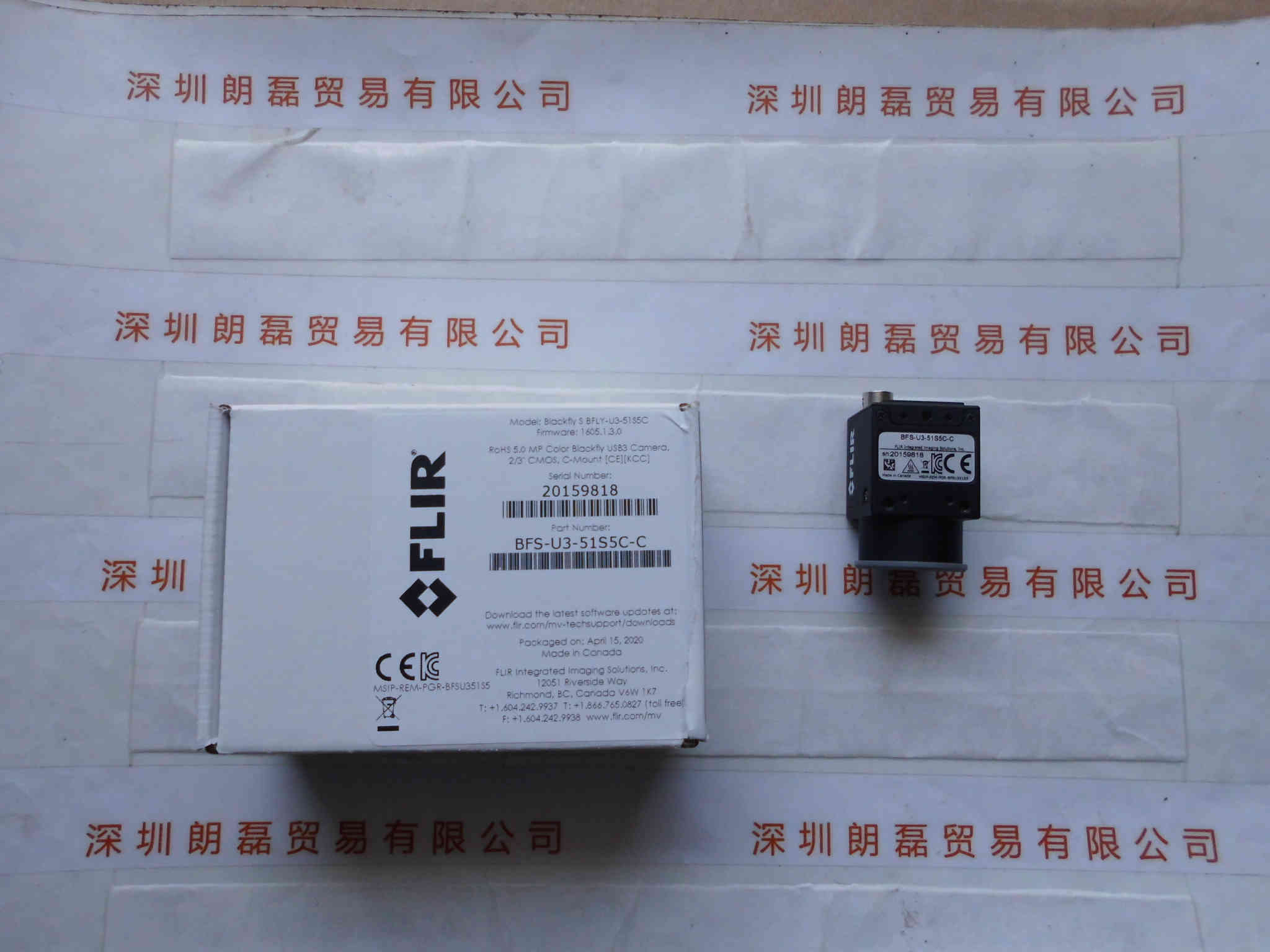 FLIR菲力尔   BFS-U3-51S5C-C  工业相机